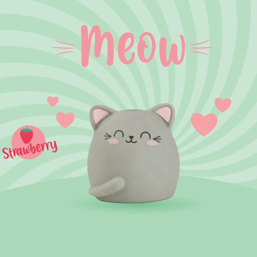 Suddgummi katt med doft