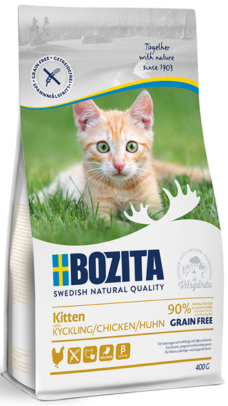 Bozita Kitten Grain Free Chicken 400 g