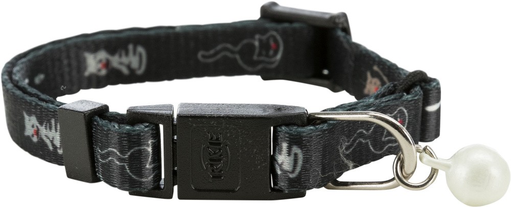 Katthalsband kattunge Svart