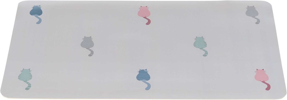 Lilly katt matskålsunderlägg