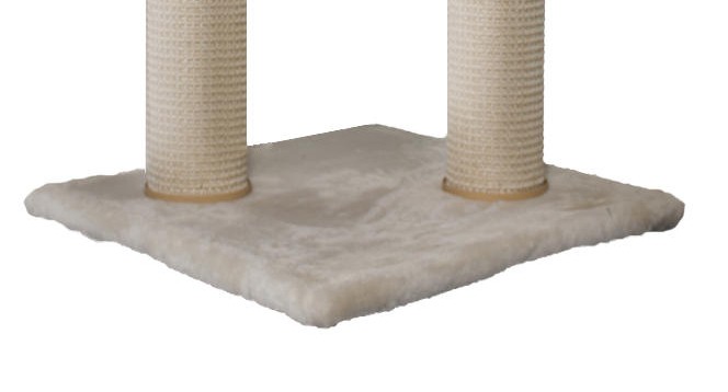 Kattens No.1 fyrkantig bottenplatta Creme
