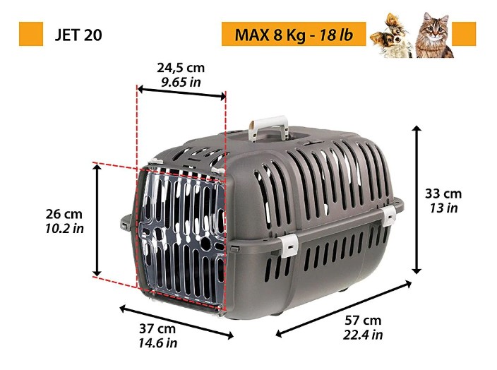 Transportbur Jet 20, M 57 cm