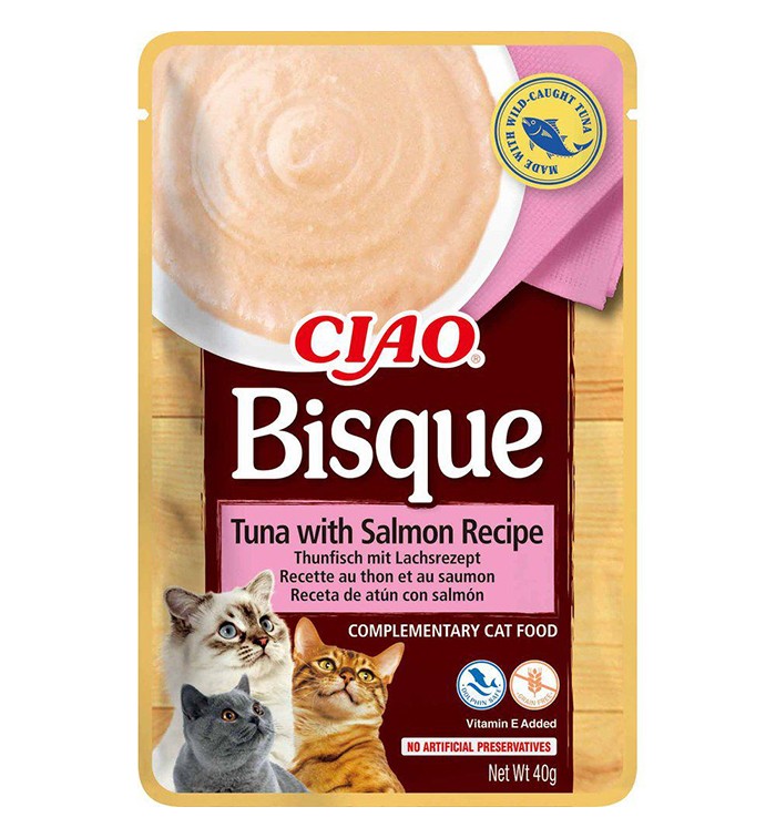 Churu Bisque med tonfisk och lax