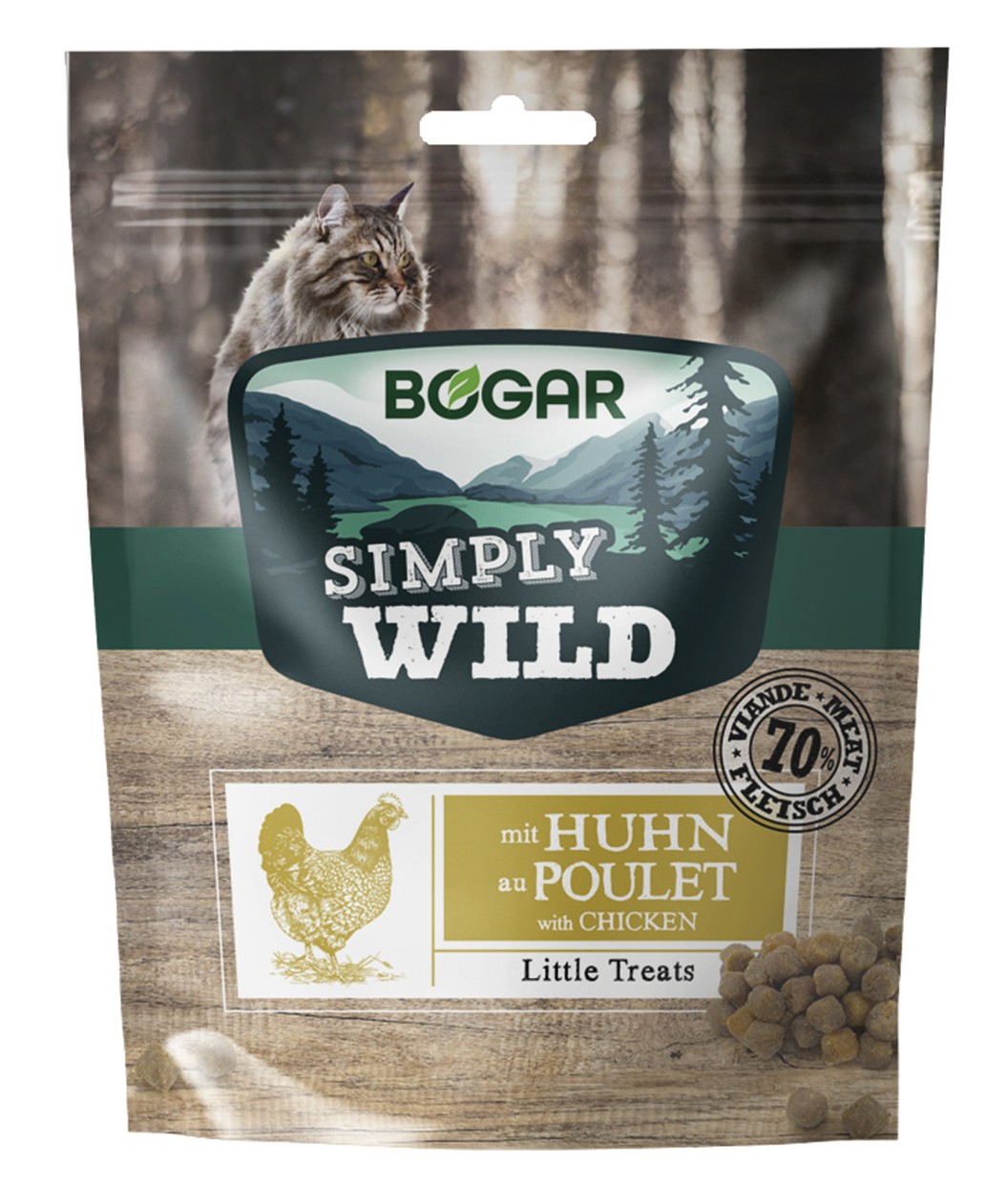 Simply wild little treats, chicken