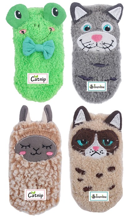 AFP Mini Cuddler kattleksak Grå katt