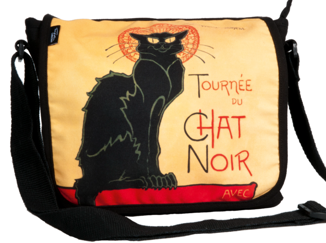 Axelremsväska Chat Noir