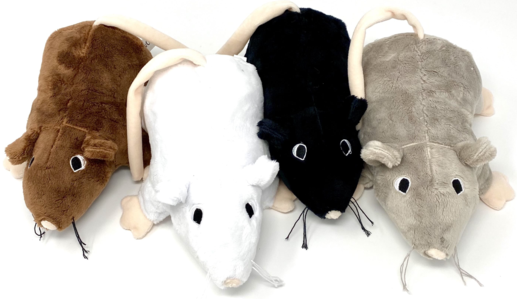 Kattleksak Den Stora Råttan Grå