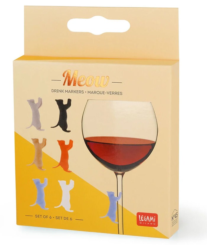 Meow - 6 drinkmarkers