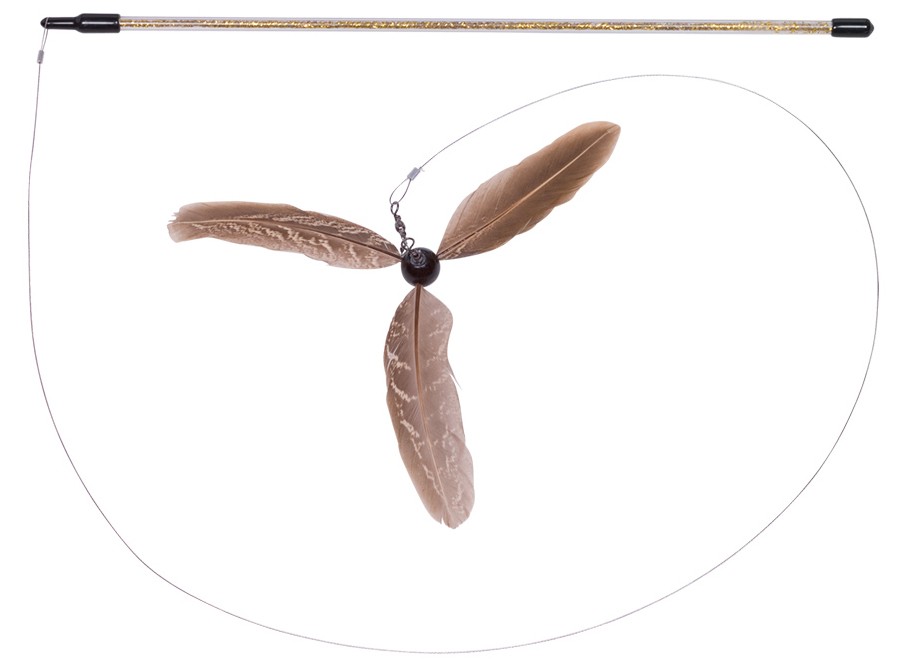 Kattvippa fjäder-propeller