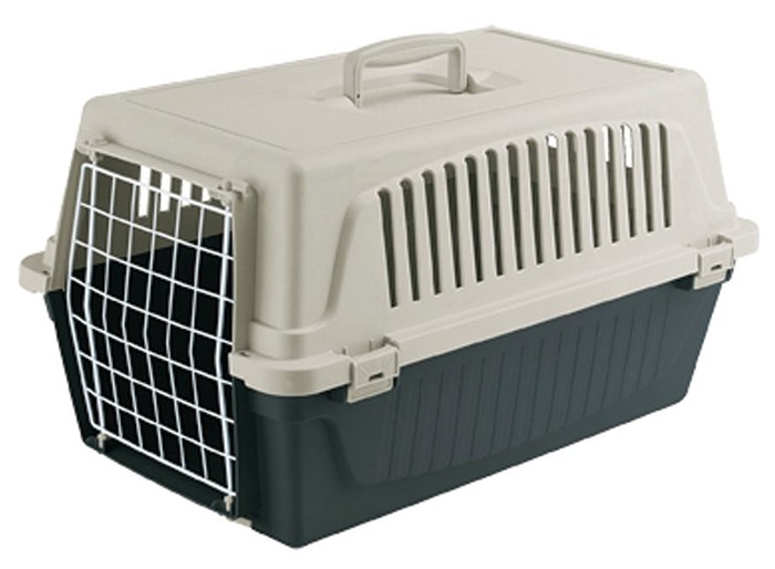 Transportbur Atlas svart 58 x 37 x 32 cm