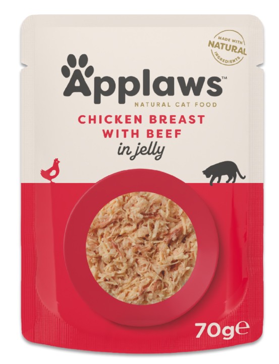 Applaws Chicken breast with beef 70g