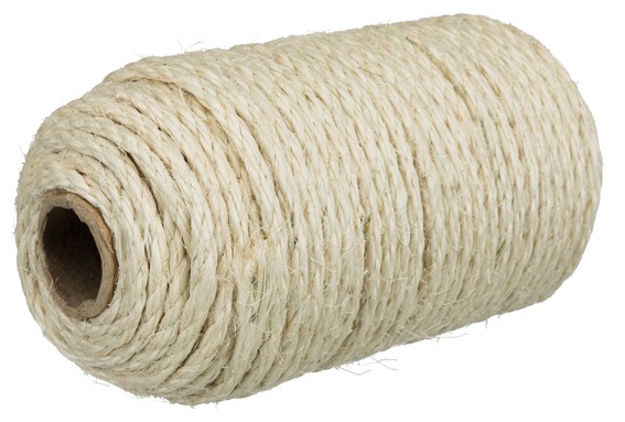 Klöspelare extra sisalrep (50 meter)
