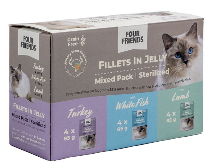 FourFriends Sterilized Gele 12-pack