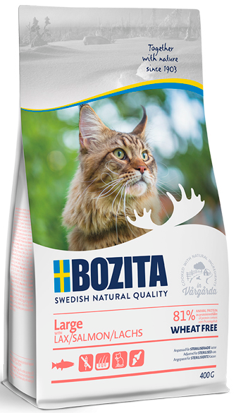 Bozita Large Wheat Free Salmon 400 g