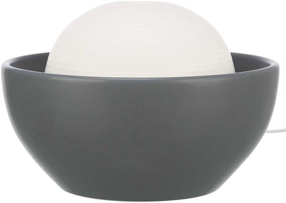 Vattenfontän Vital Dome - Grå/vit