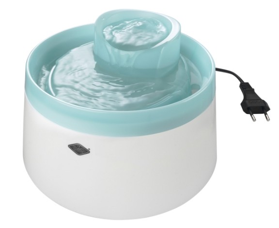 Vattenfontän D&D cascade ljusblå