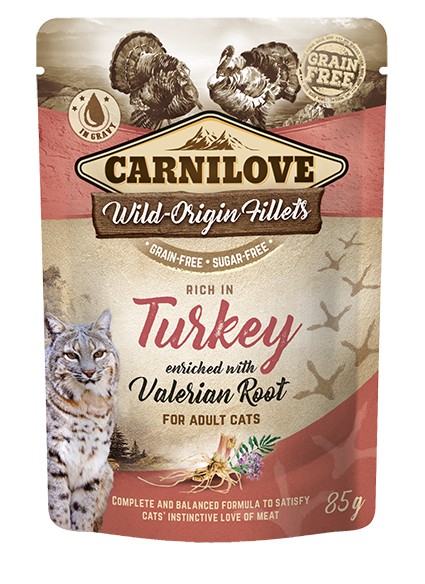 Carnilove Cat Turkey with Valeriana 85g