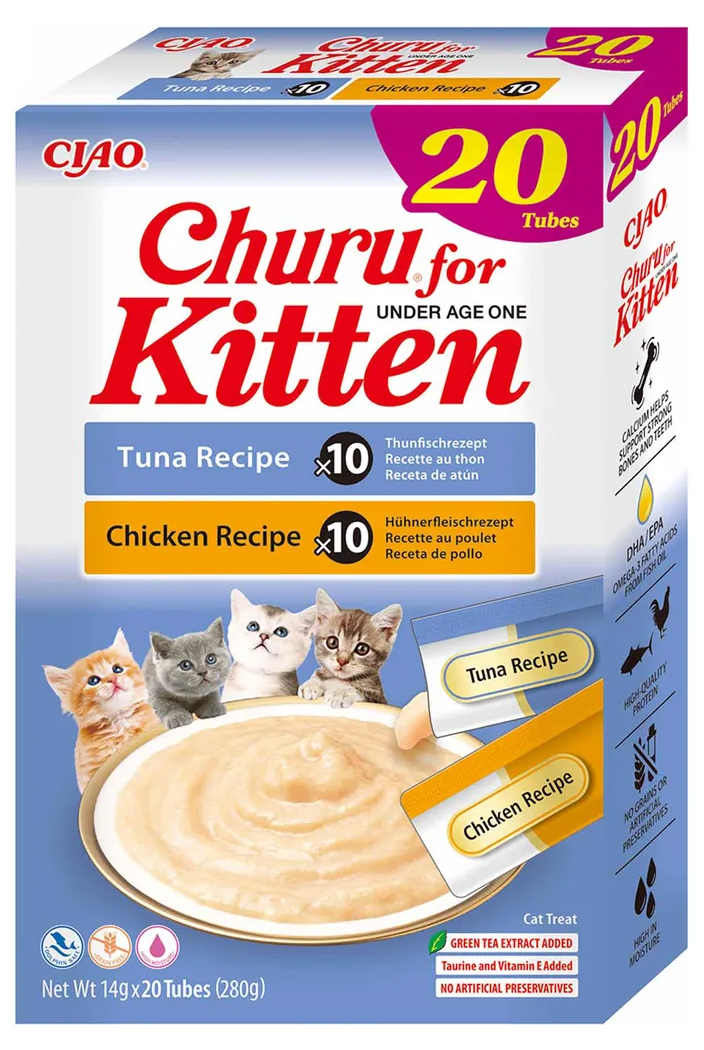 Churu Kitten blandad 20 st