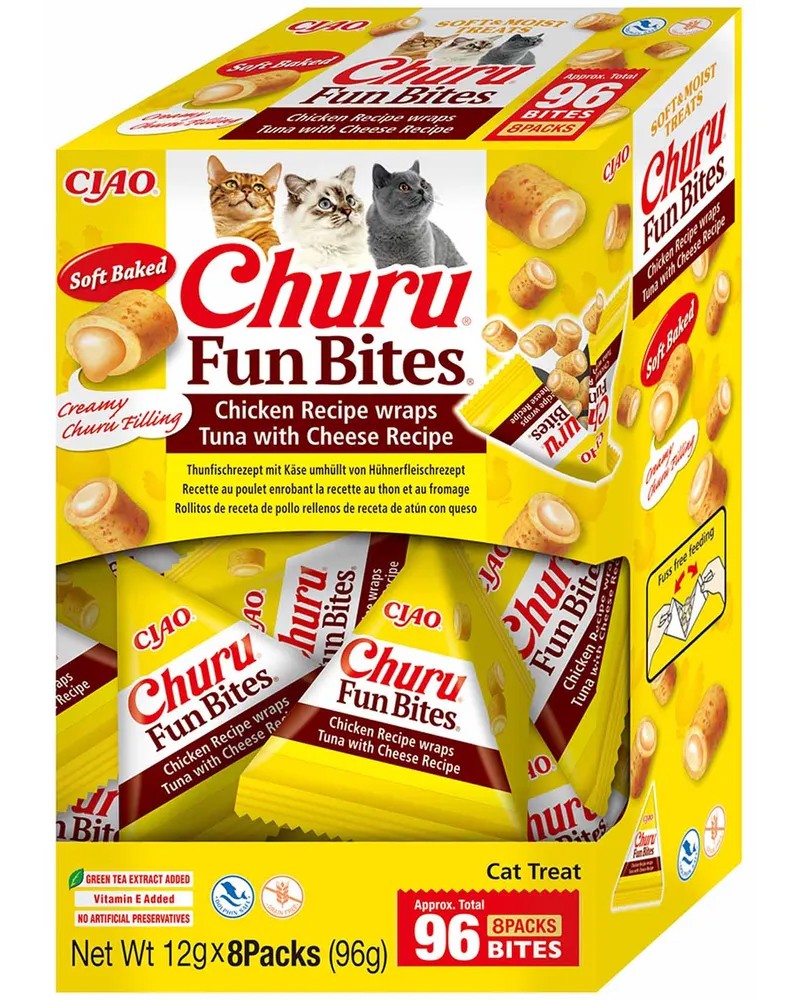 Churu Fun Bites Tuna Cheese 96st