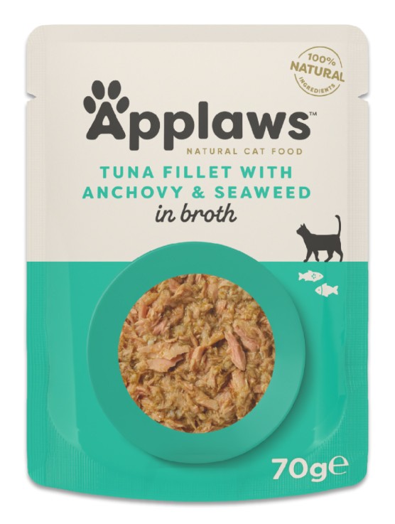Applaws Tuna fillet with Anchovy & Seaweed 70g