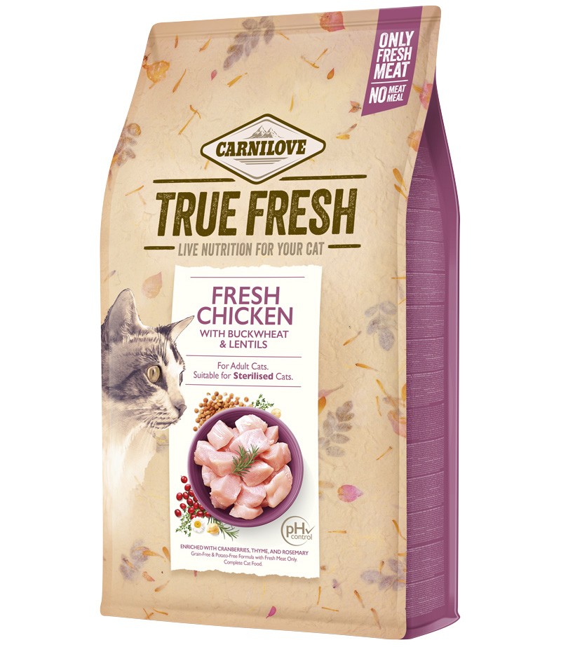 Carnilove TRUE FRESH Cat chicken 1,8 kg