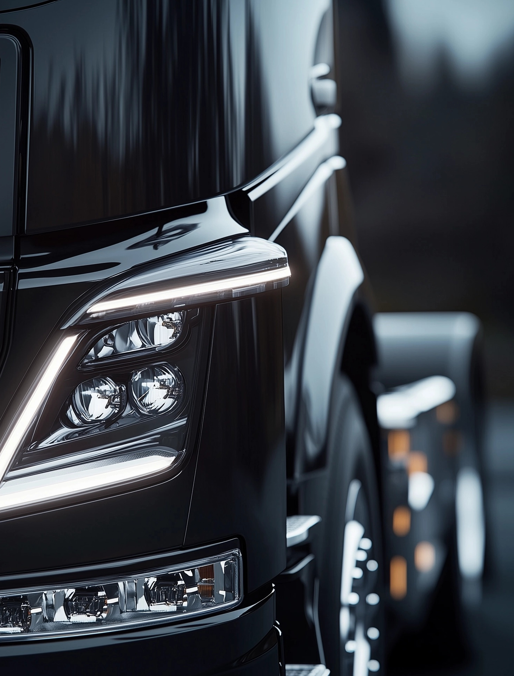 Rengöring för lastbil