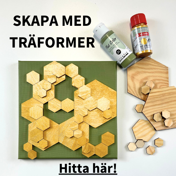 Träformer till pyssel