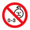 Innehåller smådelar 0-3 år