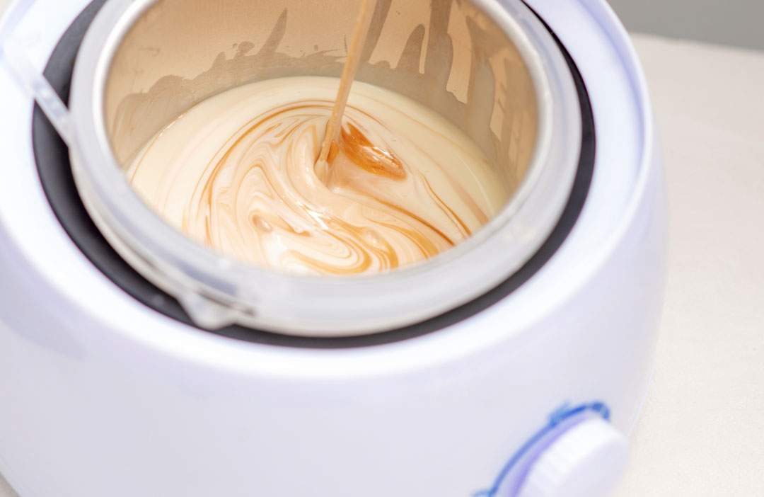 Olika typer av vax kan blandas Olika vaxer blandas för att få fram nya typer av egenskaper