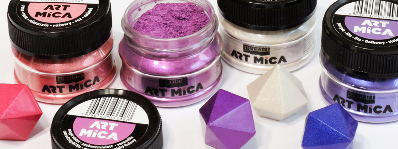 Mica Powder från Pentart, Art Mica