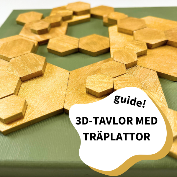 DIY gör 3D-tavla med träplattor