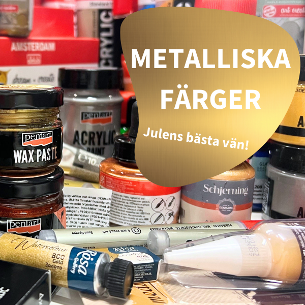 Metalliska färger till olika projekt