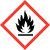 Brandfarlig - symbol