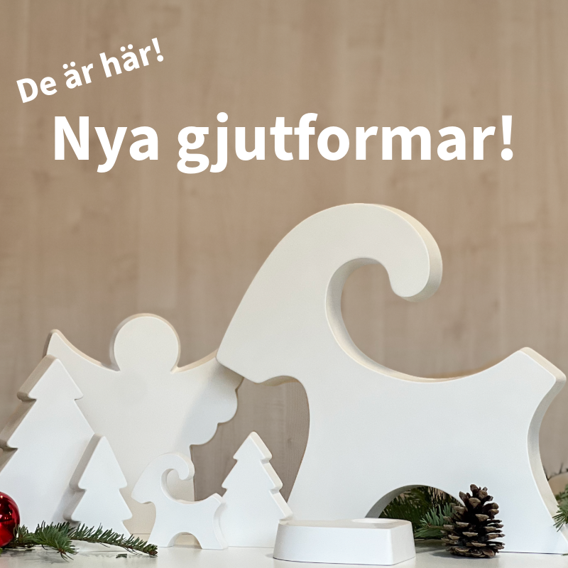 Nya vintriga julformar Nya vintriga gjutformar för höst och vinter