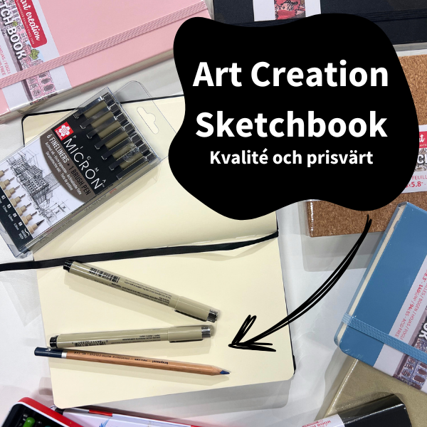 Art Creation Sketchbook skissbok