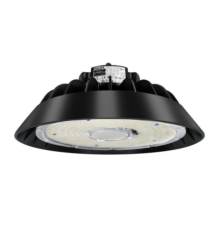 LED High Bay | 150W | Kallvit 6000K | IP65 | 150 LM/W | 1-10V | Philips driver