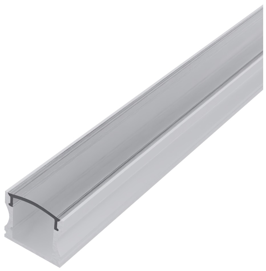 LED Strip profil Aluminium 1M | 17.2x14.4mm | Transparent