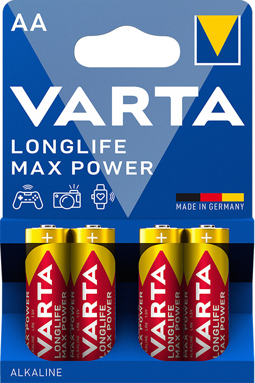 Varta Longlife Max Power AA 4-pack (20p/fp)