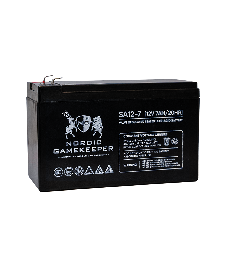 Nordic Gamekeeper Batteri 12 V 7Ah