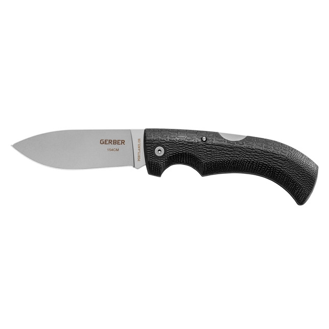 Gerber Gator 154CM fällkniv Drop Point med hölster