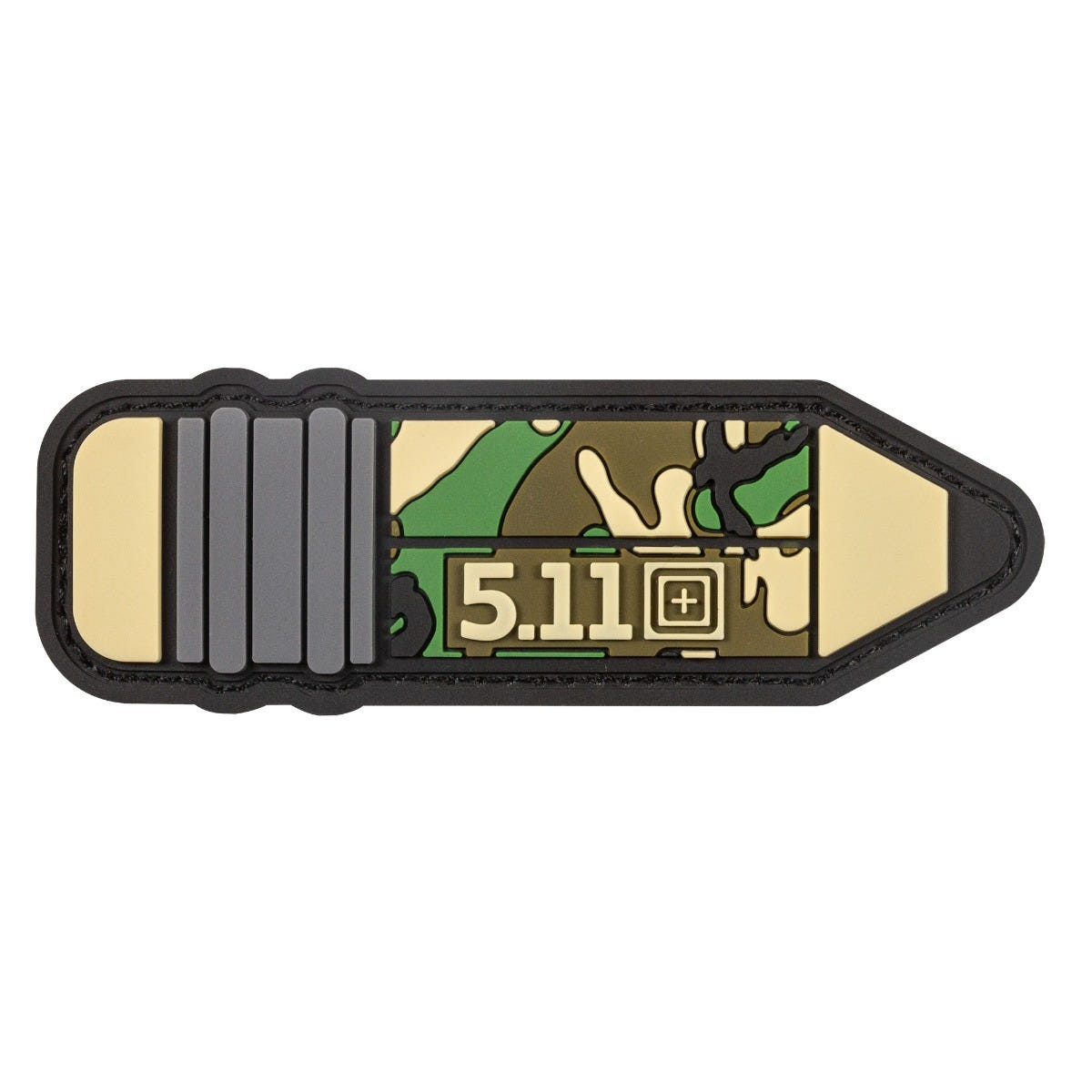 5.11 CAMO PENCIL PATCH, CAMO, 1 SZ