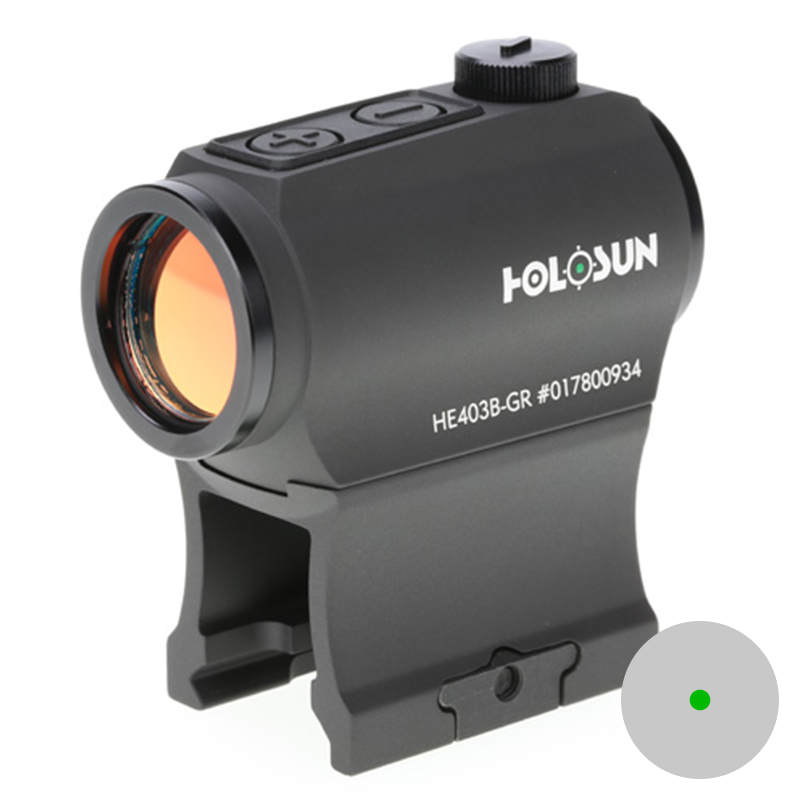 HOLOSUN HE403B GR, Green Dot/Shake Awake