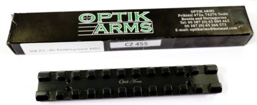 OPTIK ARMS - Picatinny rail - CZ 455