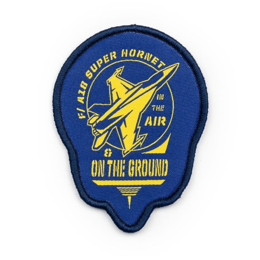 5.11 SUPER HORNET PATCH, BLUE, 1 SZ