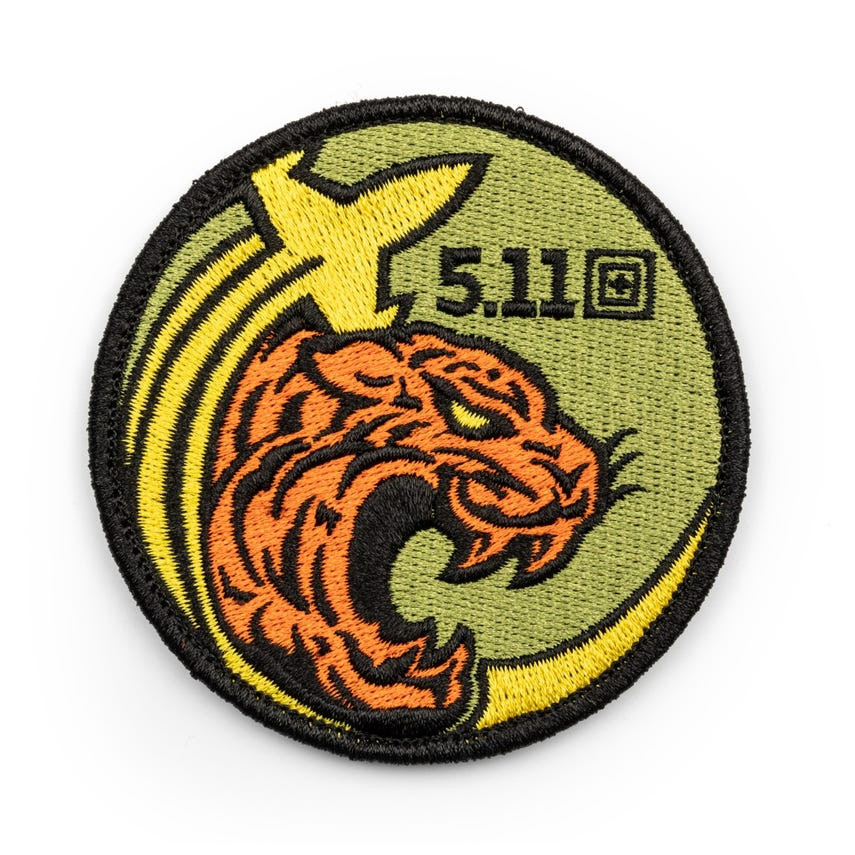 5.11 ASTRO TIGER PATCH, MULTI, 1 SZ