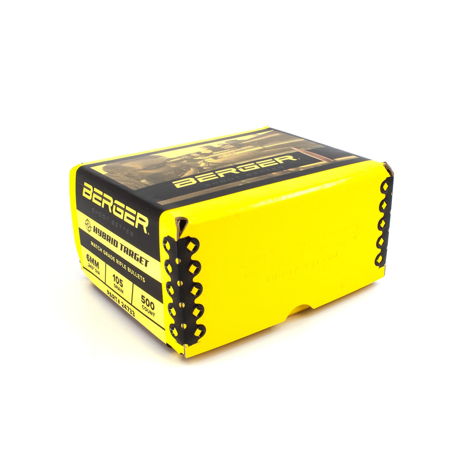 Berger Kulor Target 6mm 105gr Hybrid/500pk