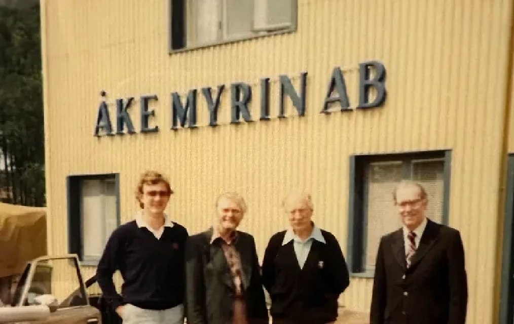 Åke Myrin AB — grundarna utanför företaget