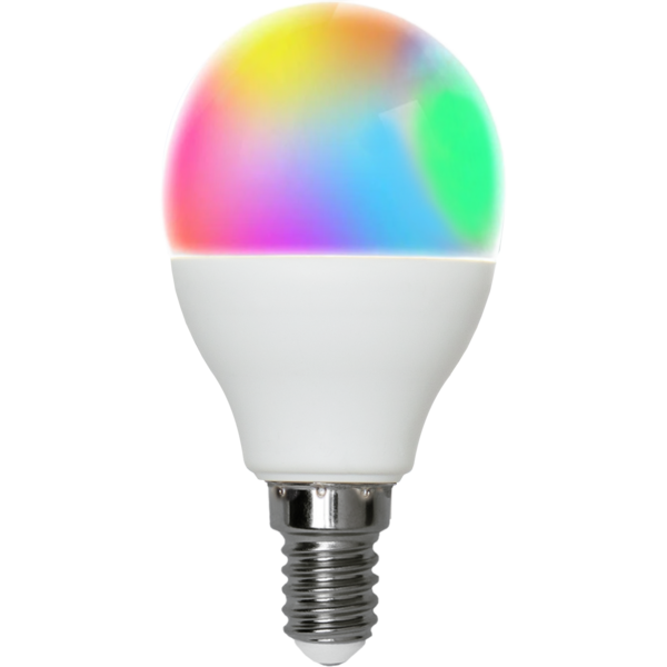 Klotlampa E14 827 4,9W Smart RGB+W
