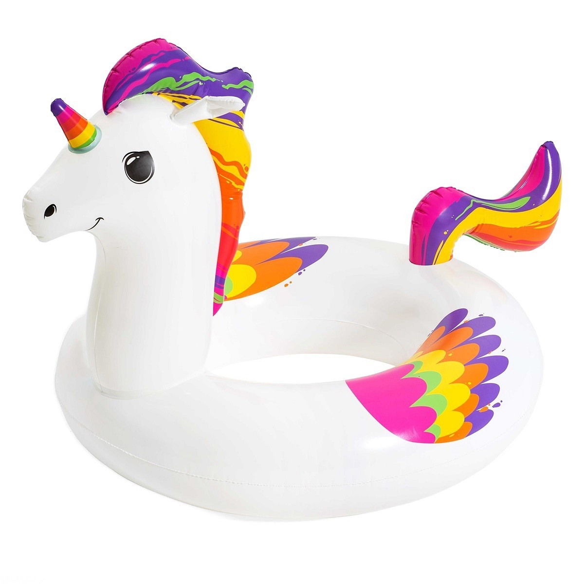 Uppblåsbar enhörning - Ride on unicorn
