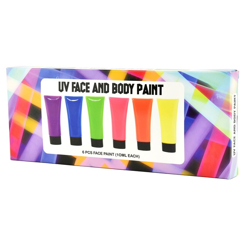 Face And Body Paint UV Colours